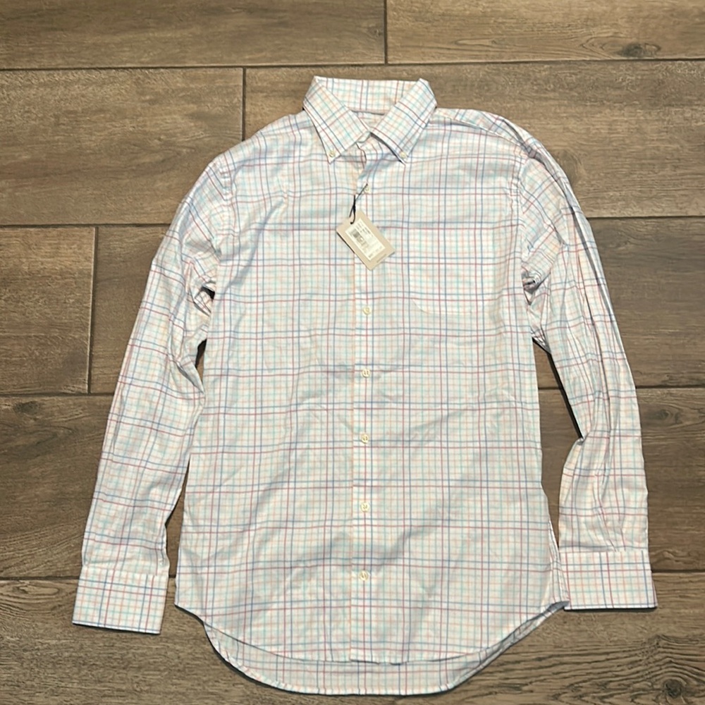 Peter Millar button up shirt, Size medium